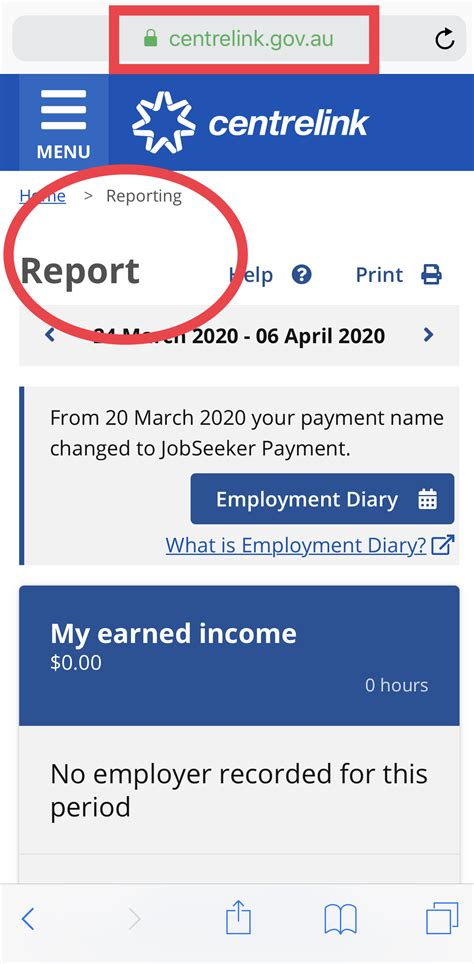 How to report your income to Centrelink .